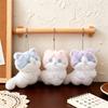 Cute Calico Cat Plush Keychain,  Bag Charm, Couple Gift Pendant Bag Plush Keychain Phone Car Keyring For Birthday Gift