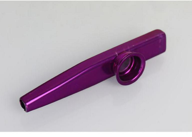 Colored Metal Kazoo for Kids - Children's Percussion & Guitar Accompaniment Flute