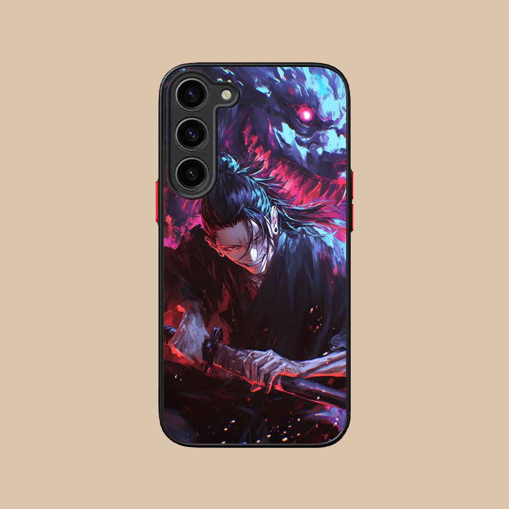 

Jujutsu Kaisen Geto Suguru Silicone Mobile Phone Case for Samsung Galaxy S26 S25 S24 S23 S22 S21 Plus FE Ultra Colorful Cover Galaxy S26