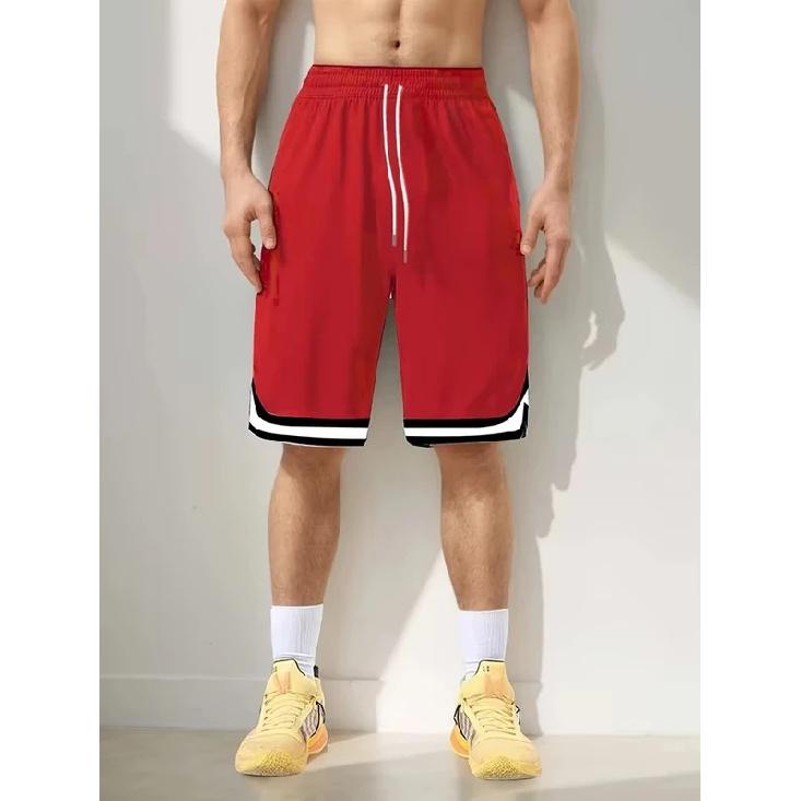 Basketball Shorts Summer Sports Training Casual Loose Breathable Short Quick Drying Comfortable American Five Point Shorts Moto