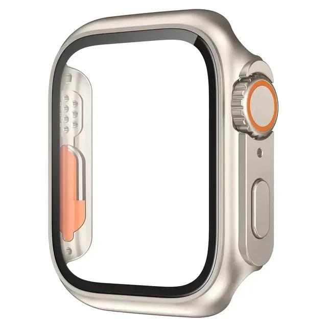 Glass+Cover For Apple Watch 11/10 Case 46mm 42mm Ultra 3 2 49mm 44 45mm 41 40mm Screen Protector Bumper iwatch series 9 8 7 5 SE