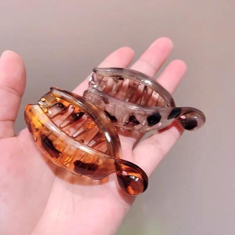 Small Banana Twist Clips 4 Pcs Strong Hold Hair Clips for Elegant High Ponytail Long Hair Women Styling Tools