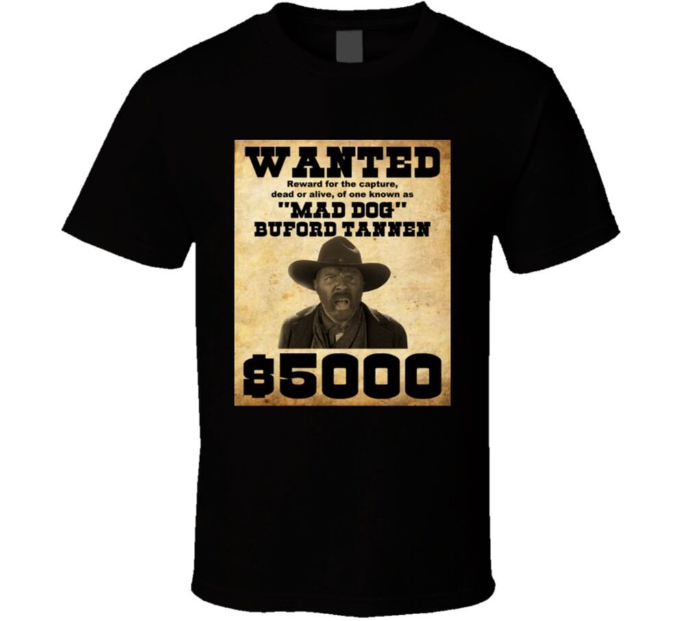 

Футболка унисекс с забавным фильмом Buford Mad Dog Tannen Back The Future