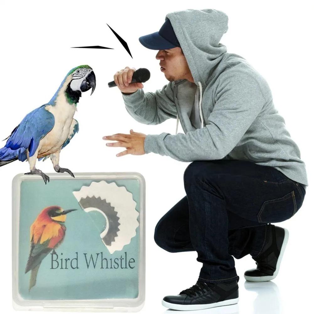 Bird Whistle Warbler Caller Inside Mouth Hiden Original Magic Tweeting Noisemaker Whistles Entertainment Toys for Ventriloquist