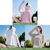 Ultraviolet Protection Shawl For Women With Breathable Ice Silk Fabric For Summer Sun Shielding