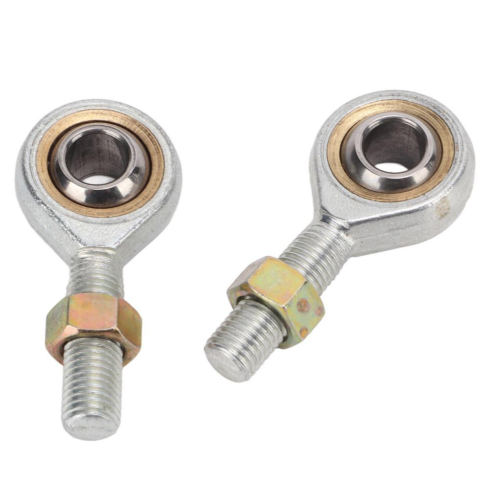 2Pcs Left Right Hand Thread Rod End Joint Bearing M10 Thread Rod End Bearing For ATV