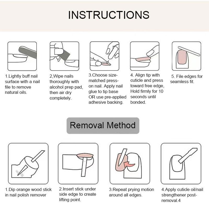 Uñas Postizas Press-On Ojo de Gato Rosa Nude 30 Piezas Reutilizables Brillantes Translúcidas Con Brillo Tipo Gel y Fácil Remoción