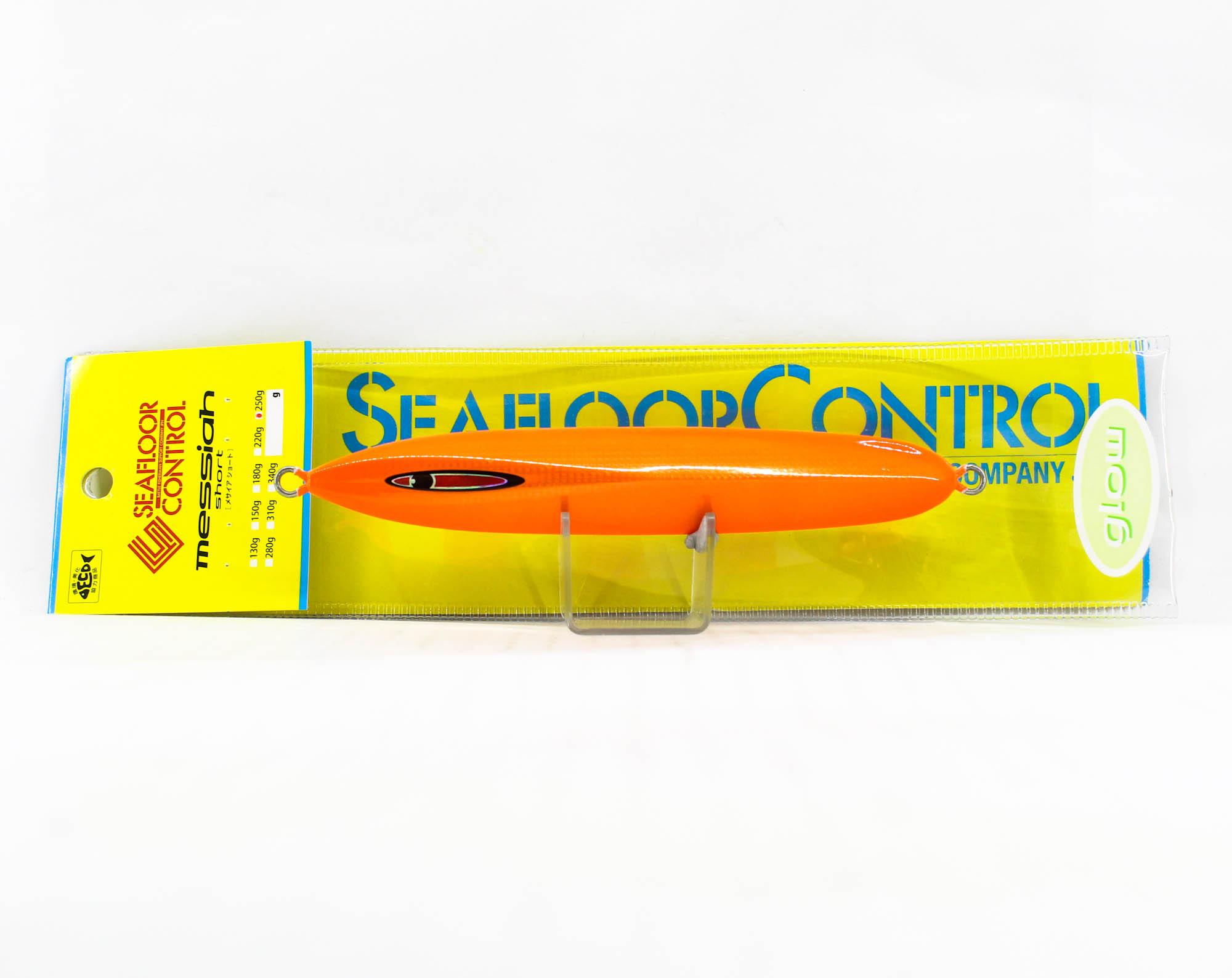 

Seafloor Control Metal Jig Messiah Short 250 grams Chart Orange ZGGR (5860)