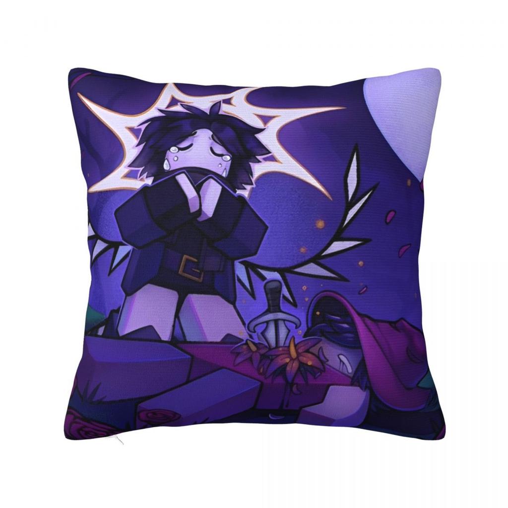 Azuretime Anime Pillow Cases Azure Two Time Game Cushion Cover Custom Polyester Decorative Pillowcase For Bed 18"