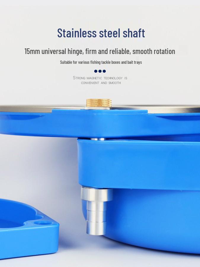 Magnetic Lure Tray & Bait Bowl for Fishing Chair – Perfect for Competitive & Wild Fishing