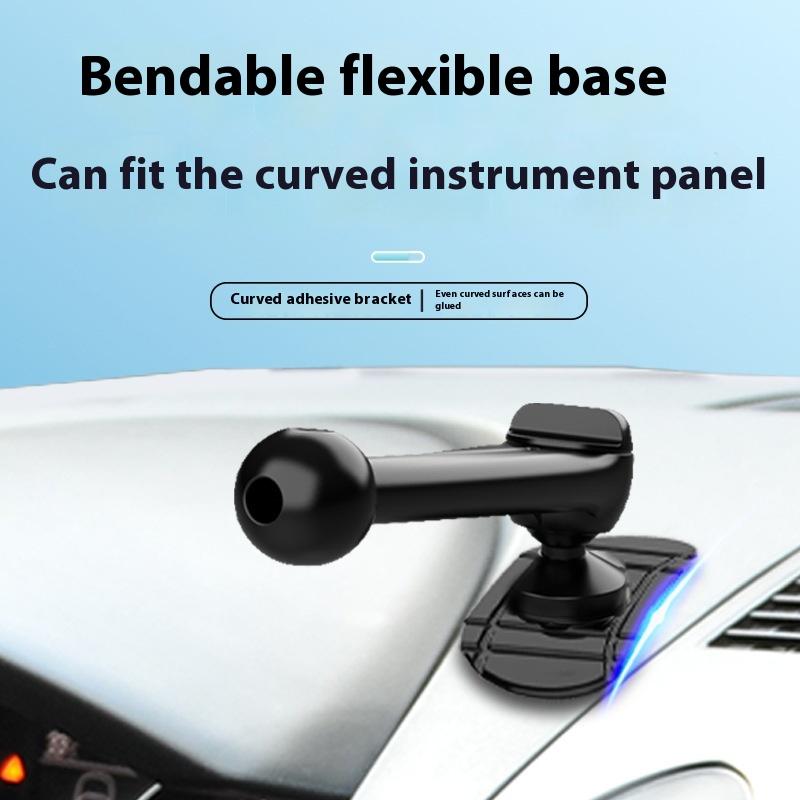 

1 шт. Автомобильный держатель для телефона с вращением на 360 градусов, основа шаровой головки 17 мм для приборной панели автомобиля, держатель для мобильного телефона, кронштейн для GPS, аксессуары