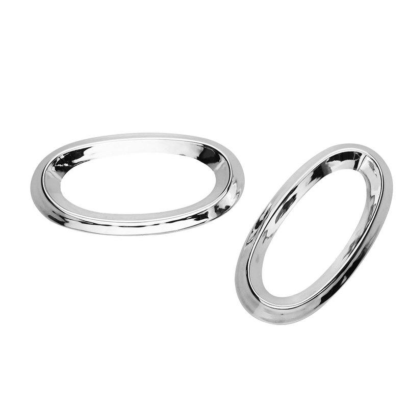 Turn Signal Lamp Side Light Chrome Cover Trim for Nissan Qashqai Dualis J10 2010 2011 2012 2013 Bezel Car Styling Decoration