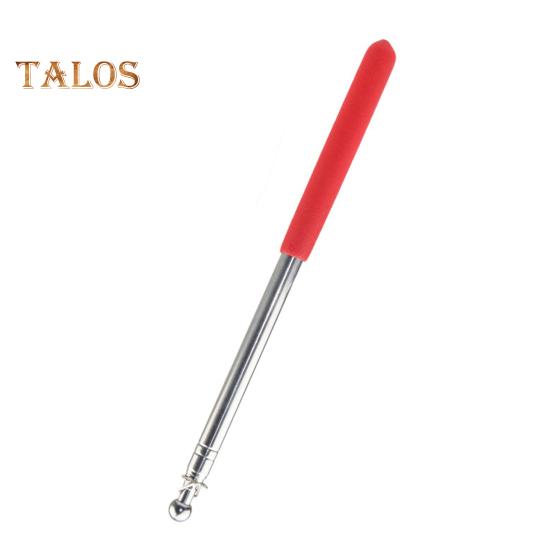 1,2/1,6 m Teleskop-Tourguide-Fahnenmast mit rutschfestem Griff, robuster, ausziehbarer Edelstahl-Fahnenmast für Lehrer, Zeigerbanner, Handfahnenmast