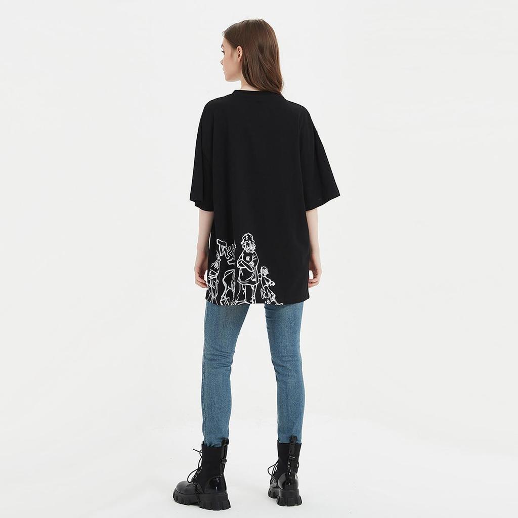 Streetwear Funny Anime Cartoon Grafické tričko