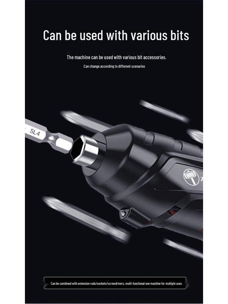 Multifunktions-Elektroschrauber-Werkzeugkasten: Haushalts-Reparatur- und Montage-Set