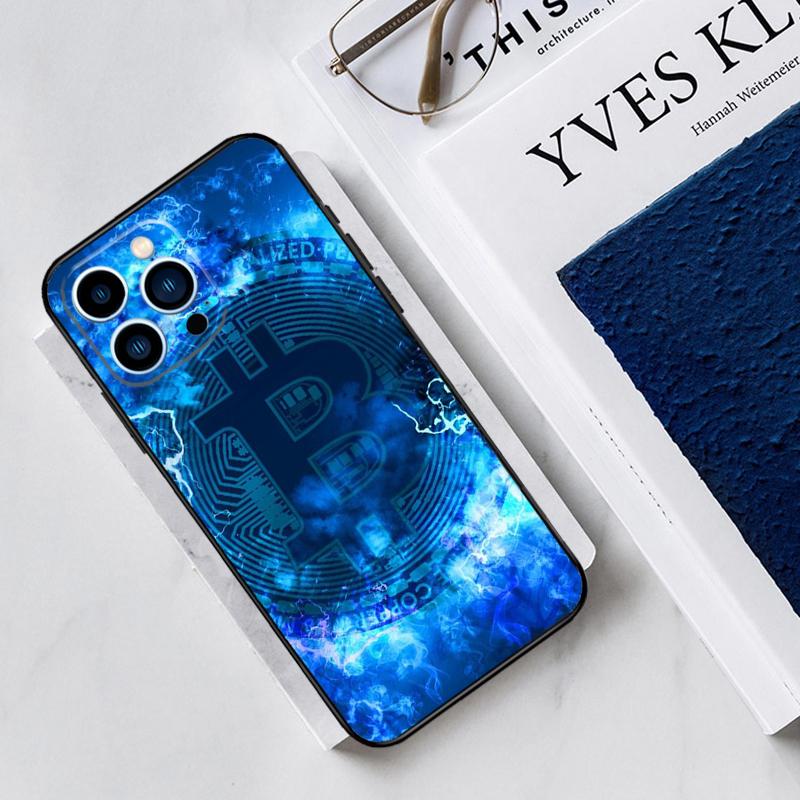 Bitcoins Coin Case For iPhone 17 Air 15 14 11 16 Pro Max 13 12 Mini 15 16 Plus 16e Funda Silicone Cover