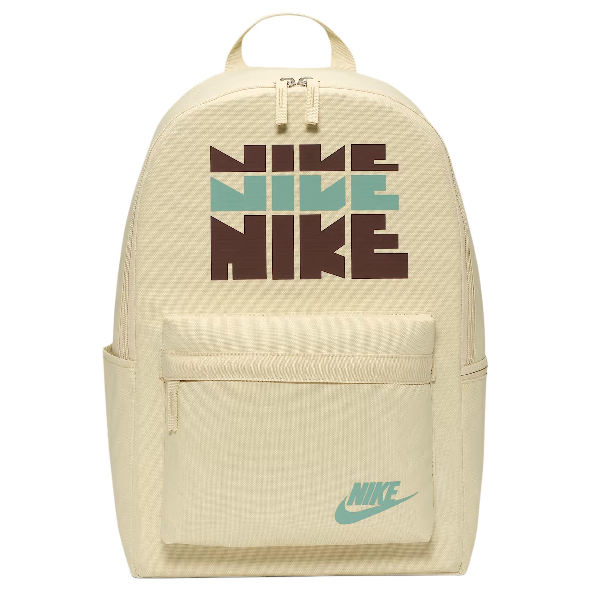 Nike 25L Large Capacity Logo Design Polyester Backpack Women Backpack HV6614-229 Multicolor
