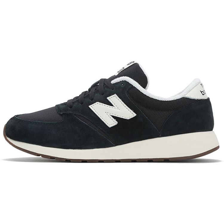 

New Balance Nb 420 Переработанные Удобные Кожаные Тканевые Свиная Кожа Низкие Повседневные Кроссовки для Бега Женские кроссовки Черные WRL420U 36