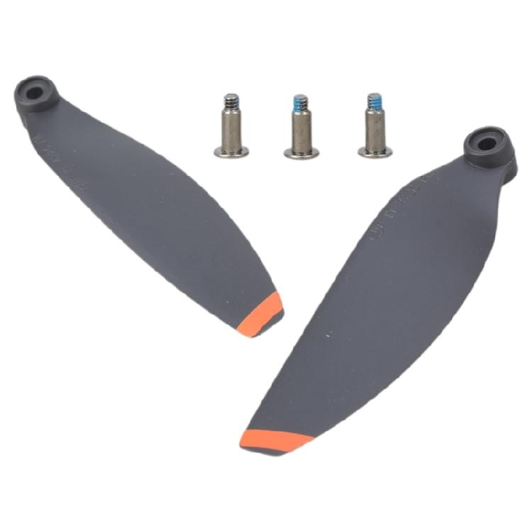 2 Pair Efficient Propellers with 12Pcs Mounting Screws Quadcopter Flight Props Paddle Leaf Accessory