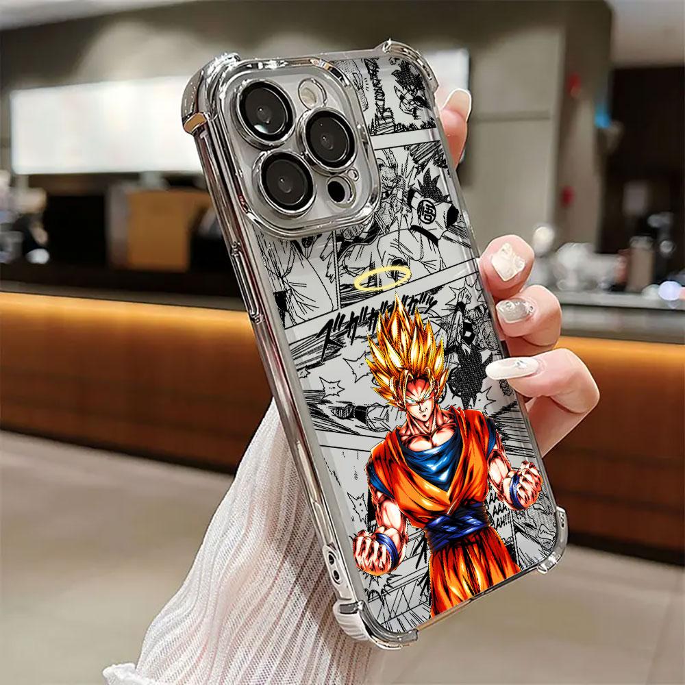 Dragons B-Ball Z Anime Soft Funda For iPhone 18 17 Pro 16 15 14 13 12 11 Pro Max Case 17 Plus 17E 16E 17Air Protection Phone Cover