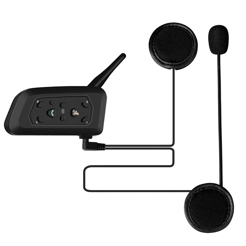 EJEAS V6 Pro Bluetooth Motorcycle Interphone Headset Helmet Intercom for 6 Riders