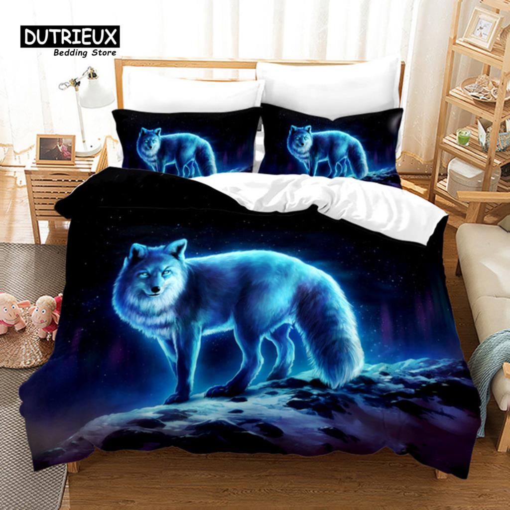 

Comfortable Stylish Pattern Duvet Cover Set With Duvet Cover And Pillowcases King Queen Twin Sizes For Boys Girls And Kids EU single(135x200cm)