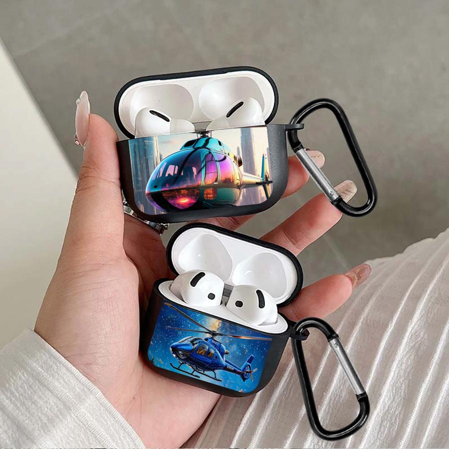 Helicopter Earphone Cases Cover Case For Airpods Pro3 2 4 3 1 Pro Pro2