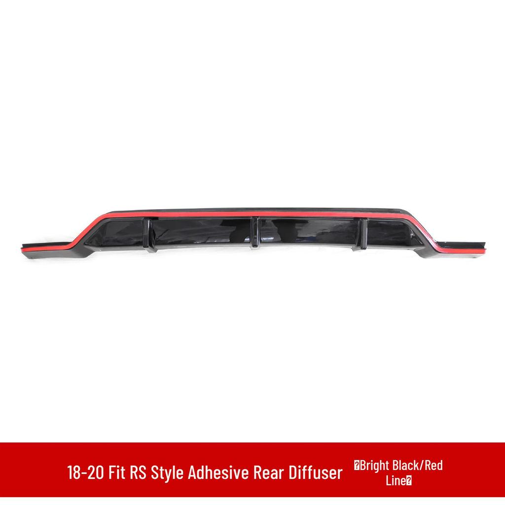 18-20 Fit GK5 Modified Body Kit: Rear and Front Lips, RS Small Spoiler, Tail Wing, Top Wing