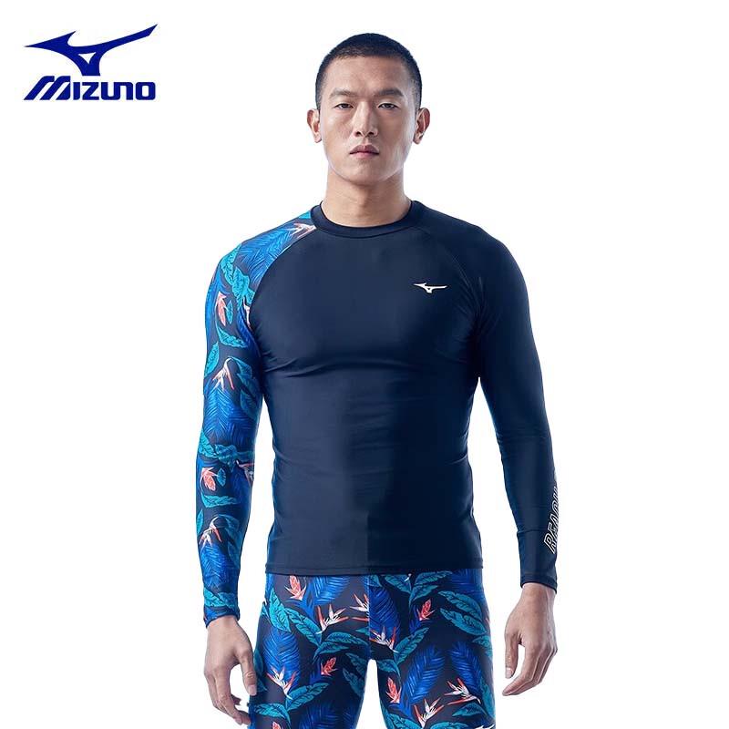 Mizuno Men s Long Sleeve Split Swimsuit N2CA1102-09 2XL