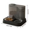 Automatic Fish Feeder Food And Water Dispenser For Pets Splash-proof 2-in-1 Feeding Dispenser For Travel Multi-pet Households