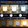 JOYBLISS Touch Night Lamp 3 Modes Dimming Bedroom Bedside Lamp USB Charging Night Light Ambient Light Soft Light Table Lamp for Kids Gift