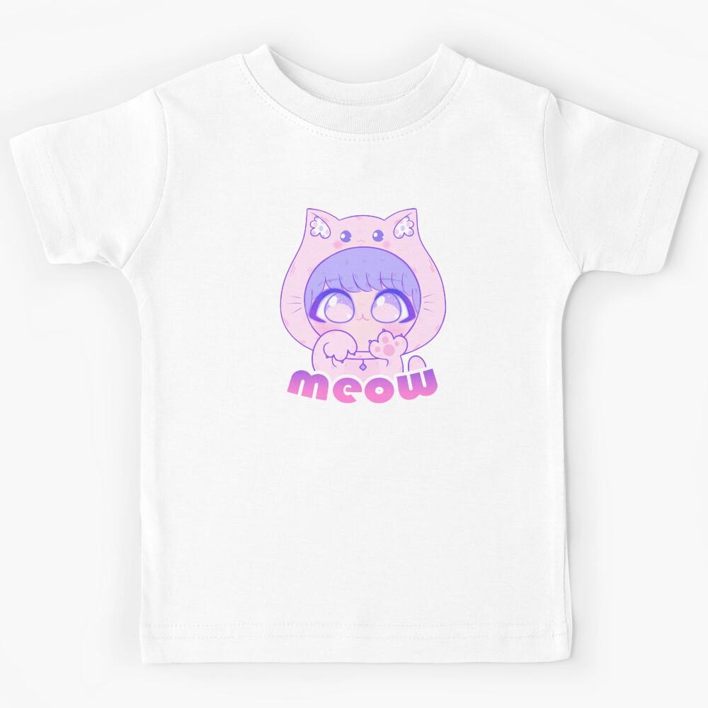 Cat Boy Baekhyun Kids T-Shirt 100