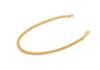 Bebello [Bs-416] 925 Silver Chain Bracelet (Gold Plating)