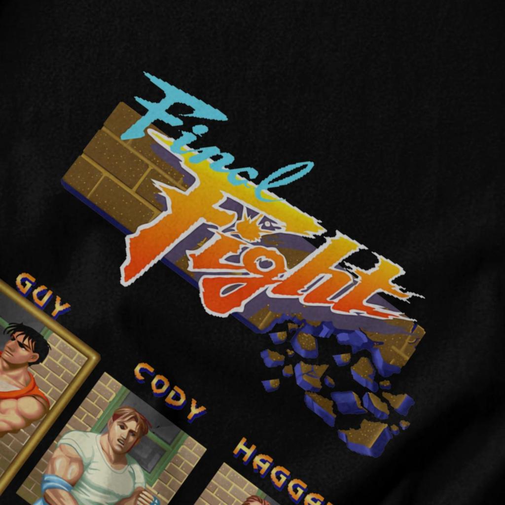 Men T Shirt Final Fight Select Pops Y2K Graphic Quality Unisex Tops T Shirts