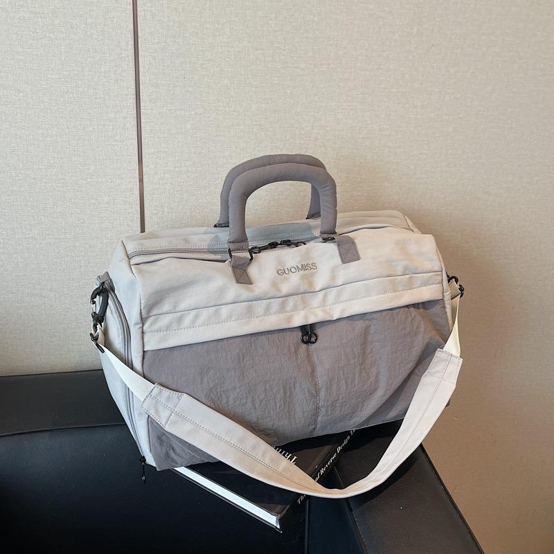 Handbag Women's Large Capacity Fashion Short-haul Luggage Bag Men's Travel Lightweight Dry and Wet Separation Sports Fitness Bag