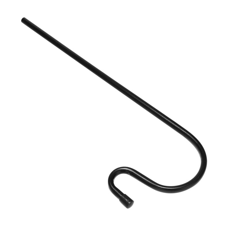 A84X-3X Shepherd Hooks Rust Resistant Garden Stake Outdoor Metal Plant Stand Hanger Bird Feeder Pole 120X10x1cm