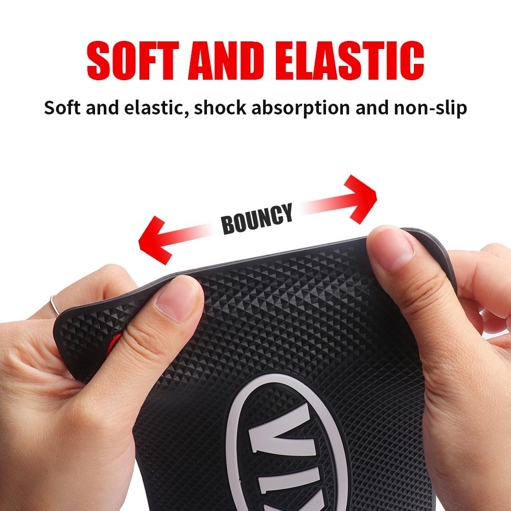 1PCS Car Dashboard Silicone Non Slip Mat Phone Holder Anti-skid Pad Car Accessories For Citroen C1 C2 C3 C4 Berlingo C6 C8 Xsara LE9