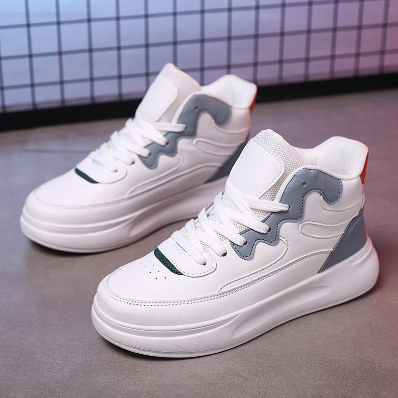 Dámská podzimní a zimní dámská obuv Vysoké boty Vysoké tenisky