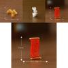 Adorable Resin Miniature Garden Rabbit Figurine Cute Animal Decoration For Modern Simple Style