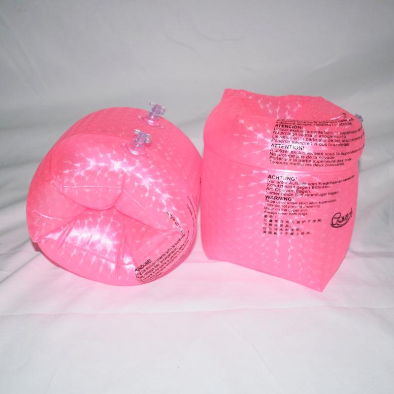 Pvc Inflatable Toys Swimming Floating Sleeve for Kid Adult Thick Double Airbags Fluorescent Inflatable Arm Ring Summer Water Toy