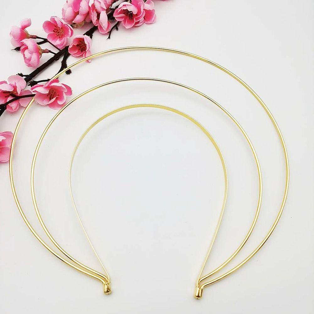 Non Slip Hairbands Bridal Wedding Headband Thin Women DIY Headband Korean Hair Hoop Halo Hair Crown