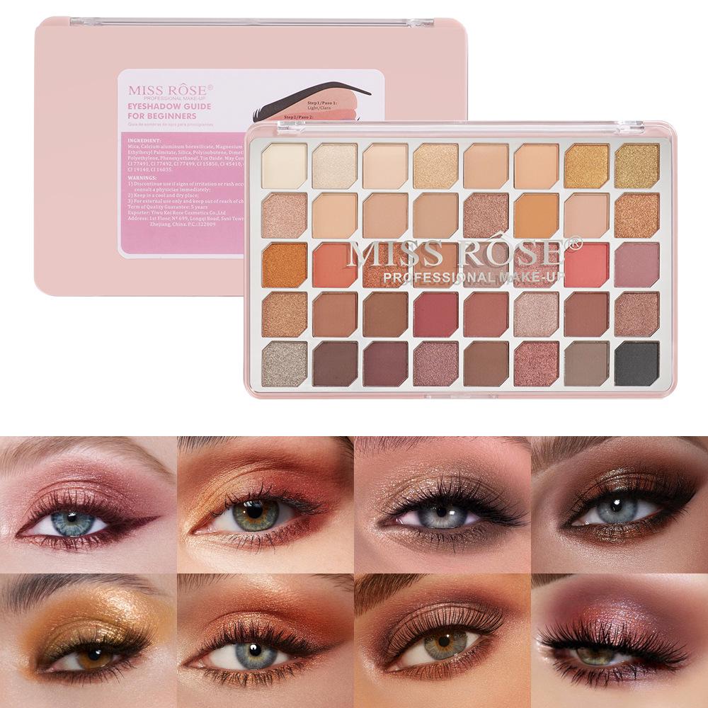 MISSROSE 40-Color Matte & Shimmer Eyeshadow Palette