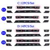 11/12/14PCS Dashboard Air Conditioning AC Heater Control Switch Button For BMW 5 6 7 Series X5 X6 F10 F18 F06 F12 F01 F02 F15