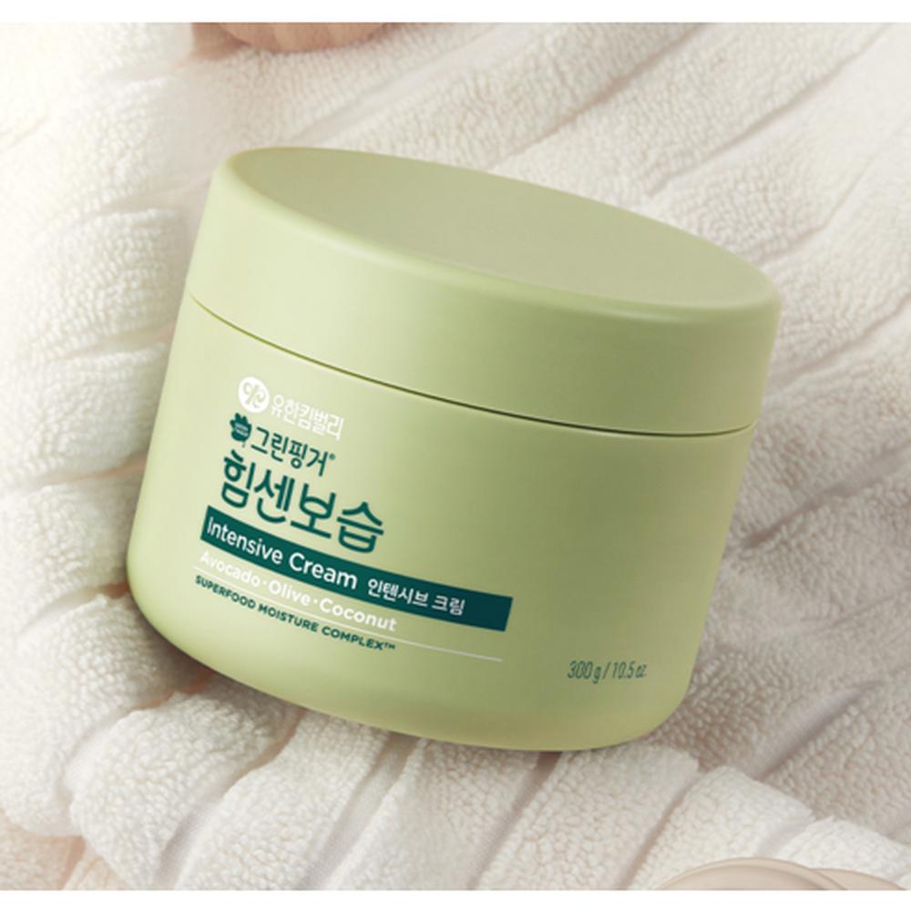 Green Finger Intensive Strong Moisture Baby Cream 300g - Rich Moisturising Barrier Care for Baby Skin, Korean