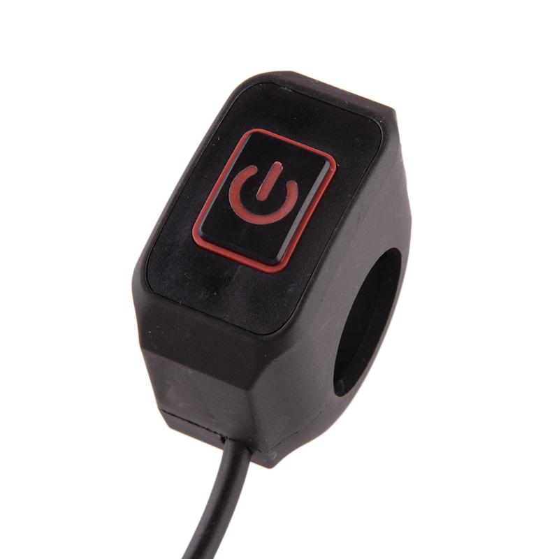 Headlight Headlamp Switch Fit for Sur Ron Surron Light Bee X Black Housing Red Light Accessories