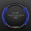 Genuine Leather Steering Wheel Cover for Wuling Hongguang Mini, Capgemini, Journey, Starlight, 730, Glory, and New Card Models.
