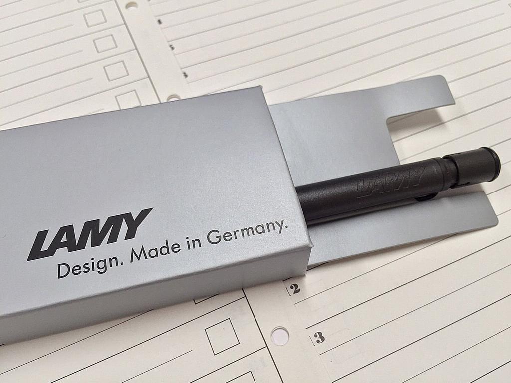 LAMY Mechanical Pencil Safari Black L117 Genuine Imported Product 0.5mm