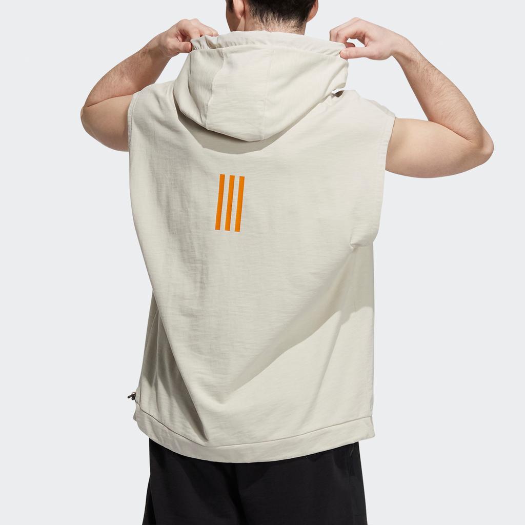 Adidas Neo PK SS UT Hoodie Casual Sport Breathable Sweatshirt Men Tops Off-White HA2911