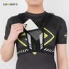Reflective Sport Backpack: Large Capacity for Cycling, Running, Hiking - Holds Water Bottle & Phone