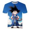 2026 Summer Dragon Ball T Shirt Kids Tops Tee Anime Figures Son Goku